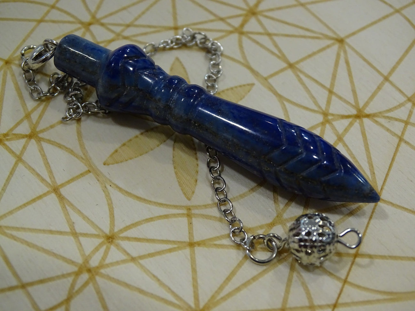 Pendule Lapis Lazuli Thot - Pierres - Colibri Minéraux et Bien-être