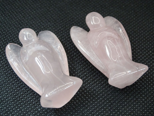 Ange Quartz Rose - Cristaux - Colibri Minéraux et Bien-être