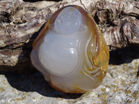 Agate gravée - Pierres - Colibri Minéraux et Bien-être