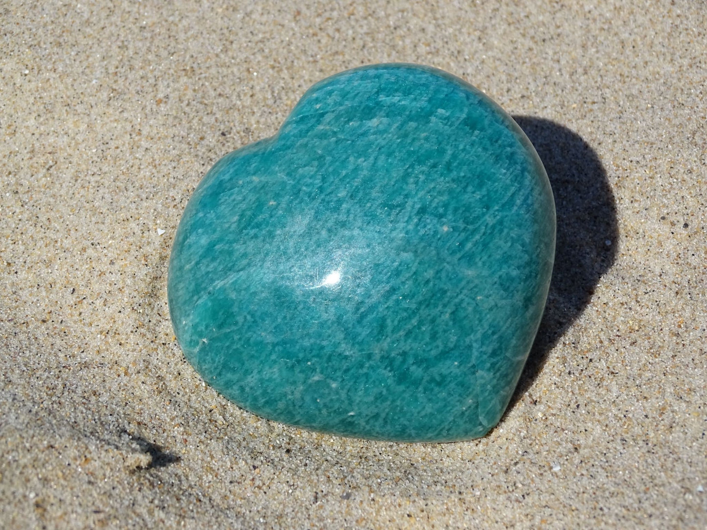 Amazonite Coeur - Pierres - Colibri Minéraux et Bien-être