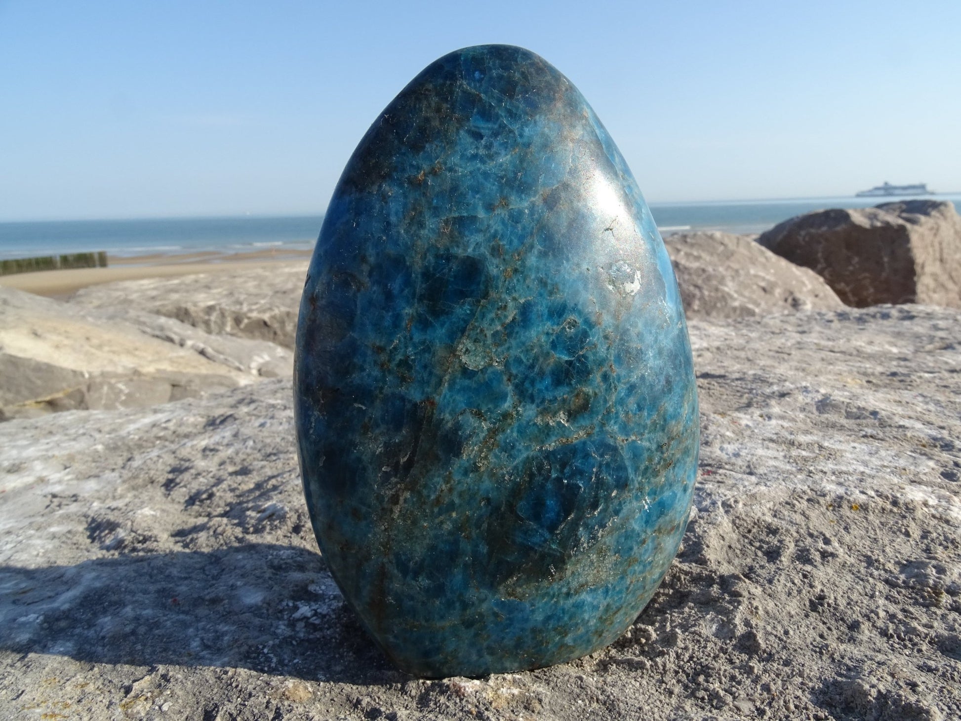 Apatite Bleue - Pierres - Colibri Minéraux et Bien-être