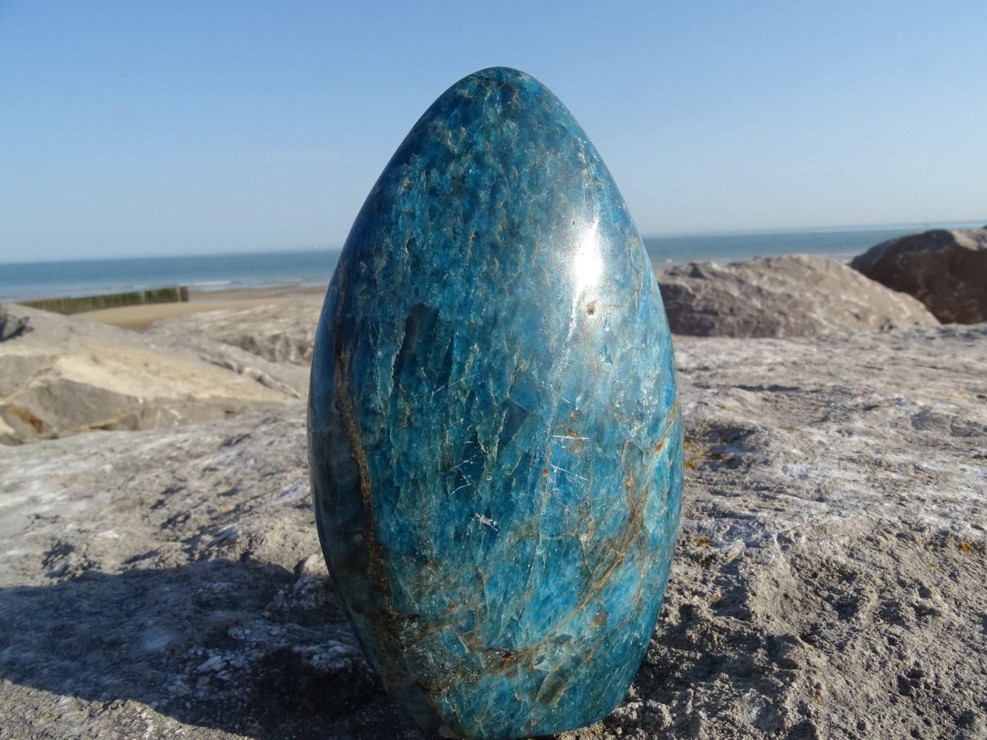 Apatite Bleue - Pierres - Colibri Minéraux et Bien-être