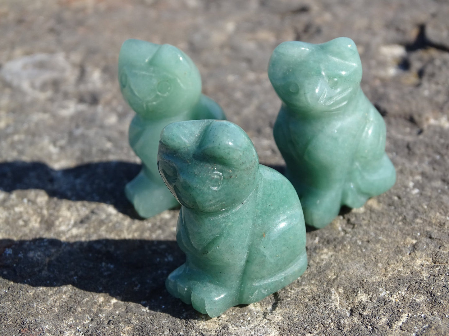 Aventurine Verte Chat - Pierres - Colibri Minéraux et Bien-être