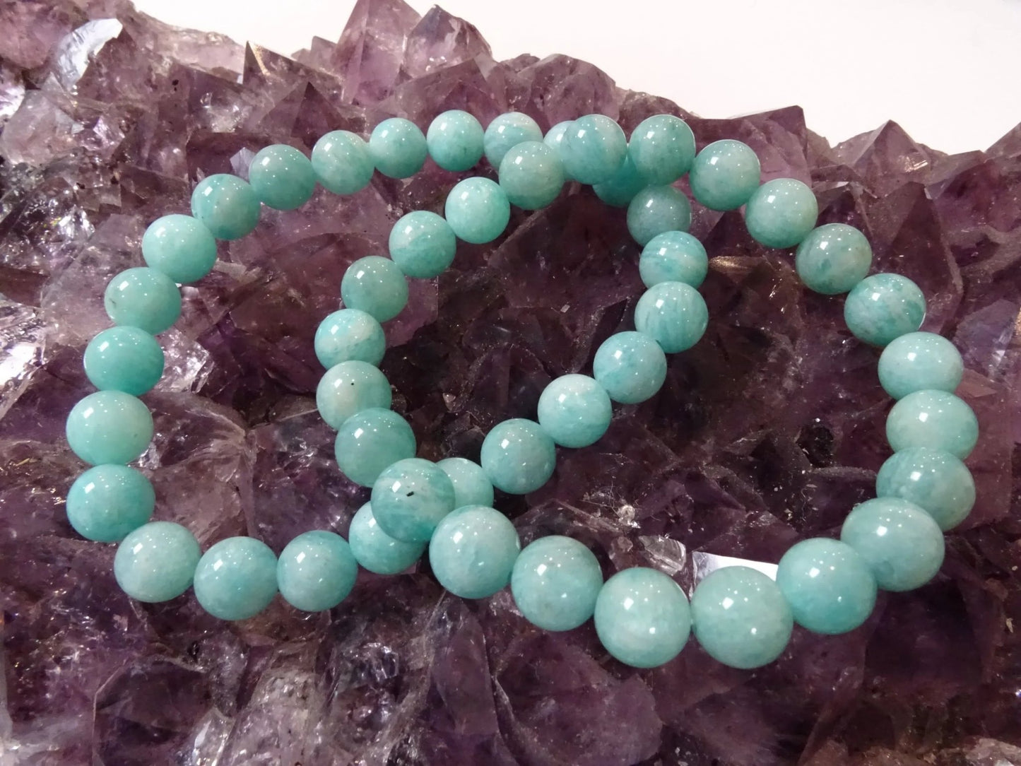 Bracelet Amazonite - Bracelets - Colibri Minéraux et Bien-être