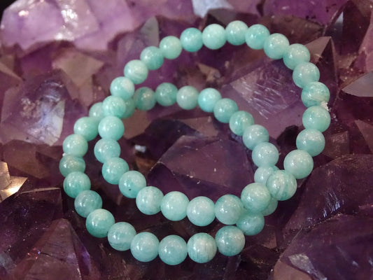 Bracelet Amazonite - Bracelets - Colibri Minéraux et Bien-être