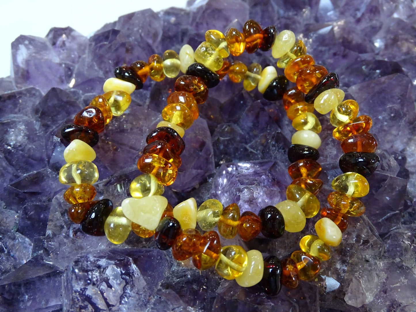 Bracelet Ambre - Bracelets - Colibri Minéraux et Bien-être
