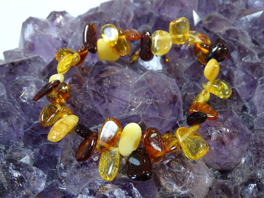 Bracelet Ambre - Bracelets - Colibri Minéraux et Bien-être