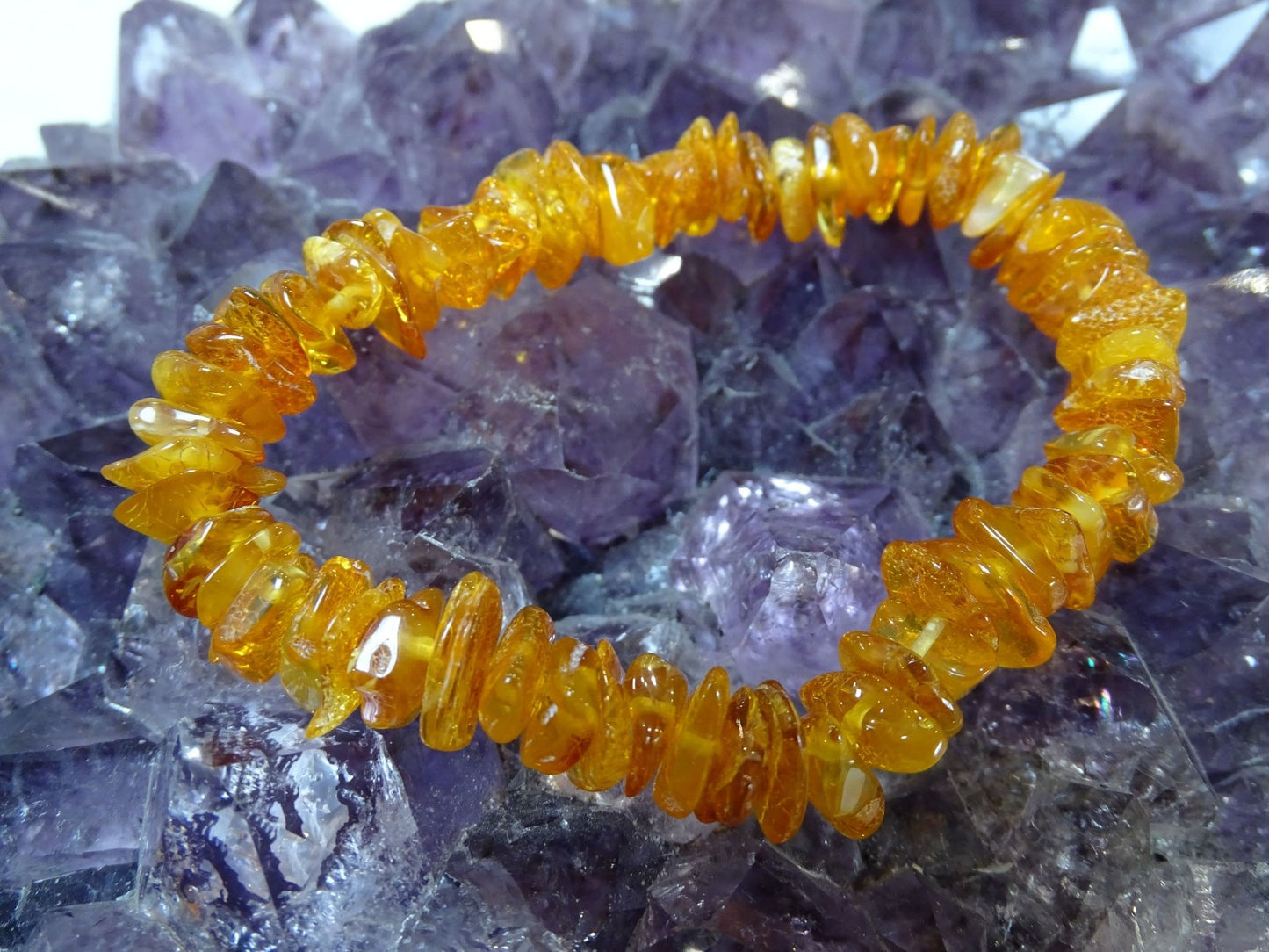 Bracelet Ambre - Bracelets - Colibri Minéraux et Bien-être