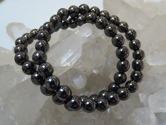 Bracelet Hématite - Bracelets - Colibri Minéraux et Bien-être