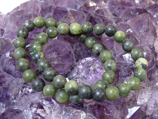 Bracelet Jade Néphrite - Bracelets - Colibri Minéraux et Bien-être