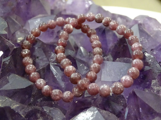 Bracelet Lépidolite - Bracelets - Colibri Minéraux et Bien-être