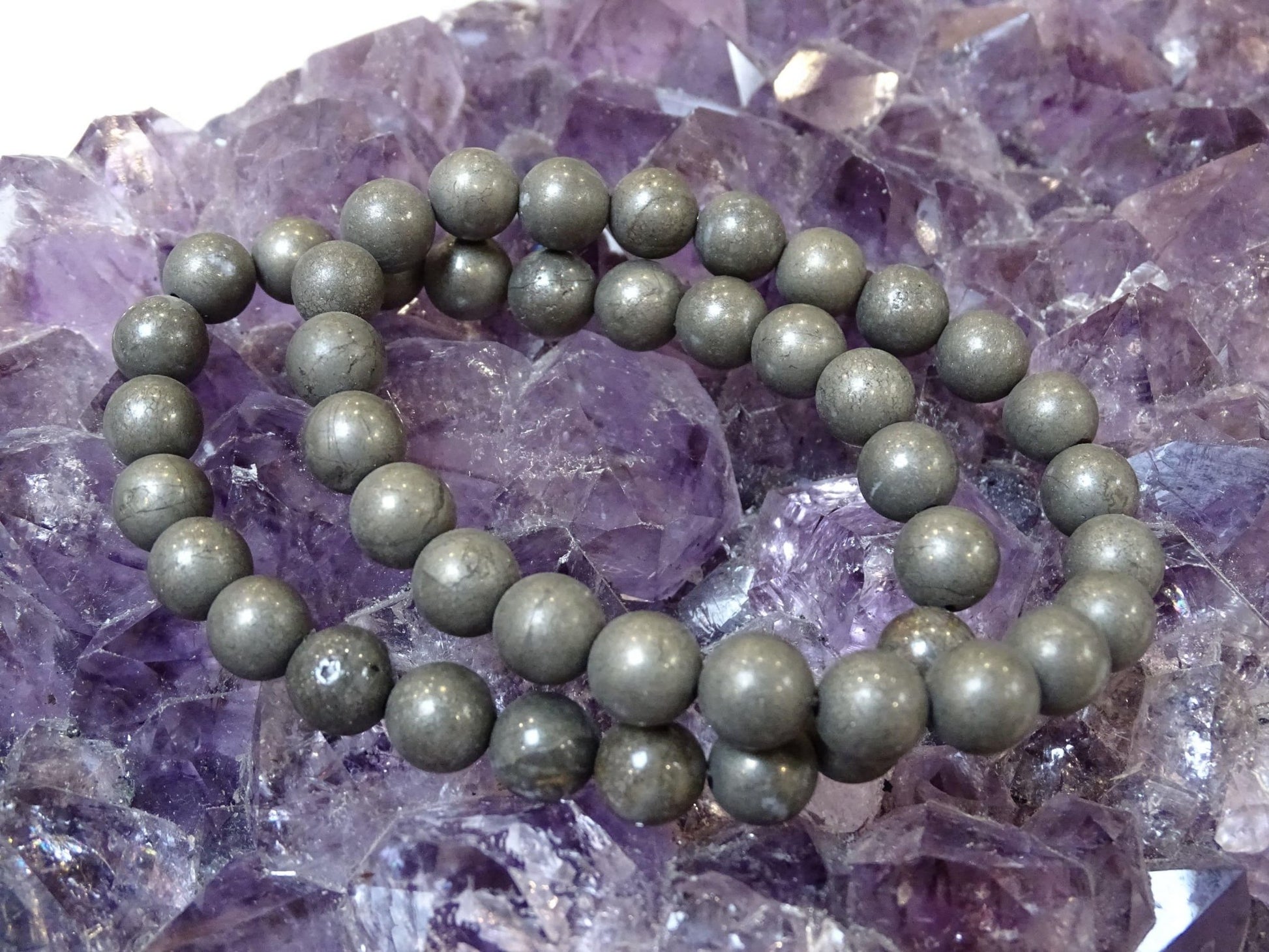 Bracelet Pyrite - Bracelets - Colibri Minéraux et Bien-être