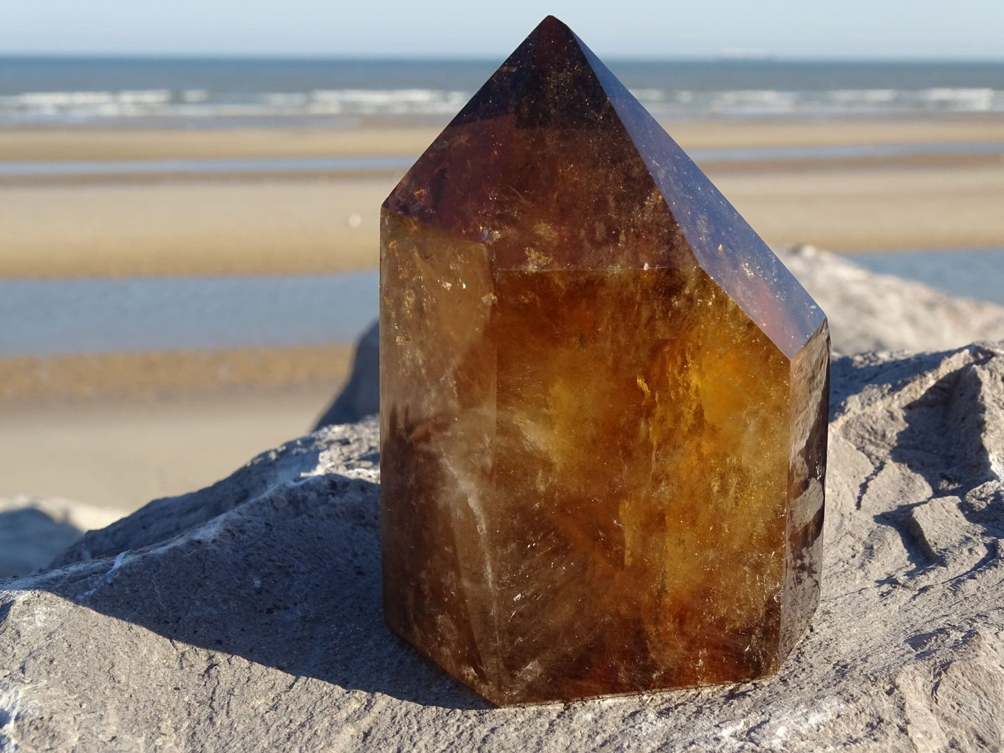 Citrine Fumée - Cristaux - Colibri Minéraux et Bien-être