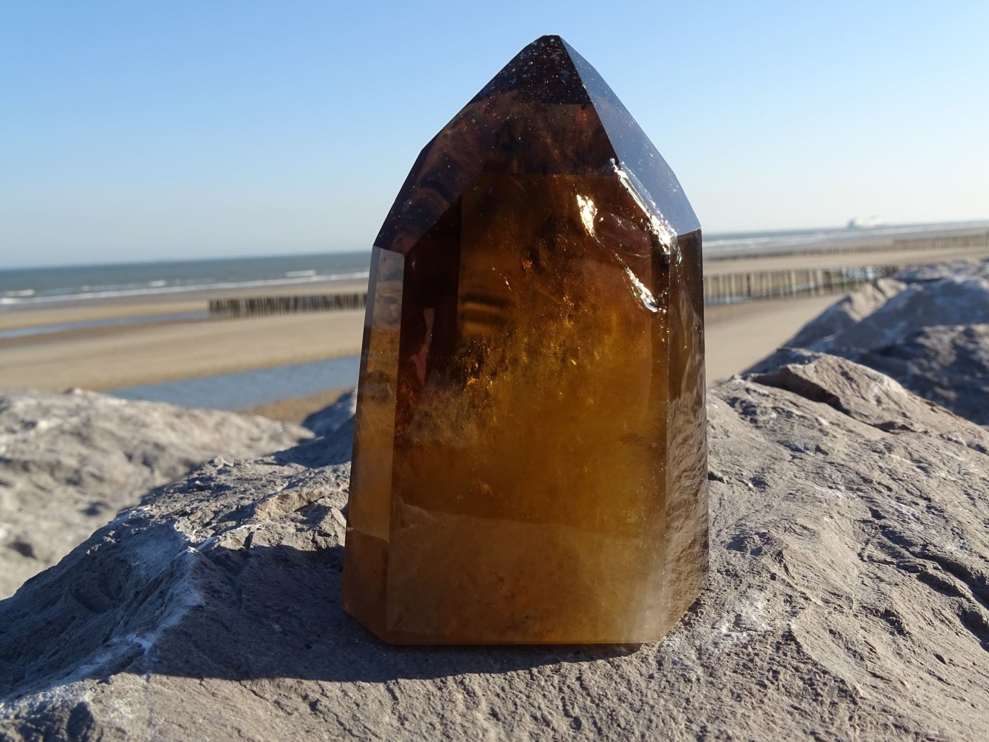 Citrine Fumée Fantôme - Cristaux - Colibri Minéraux et Bien-être