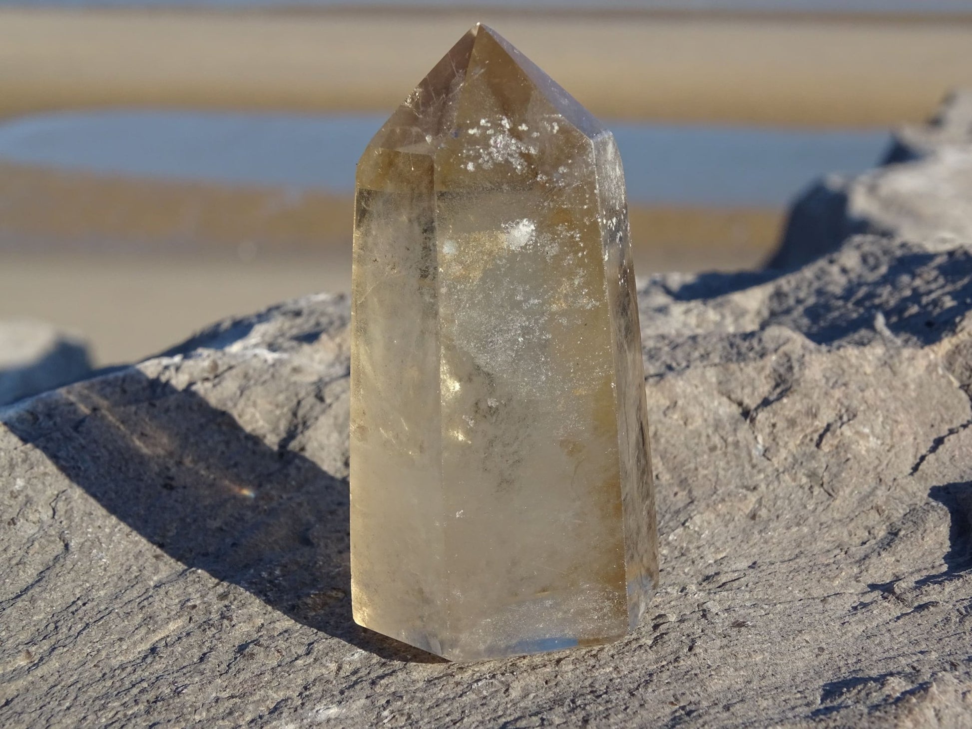 Citrine - Cristaux - Colibri Minéraux et Bien-être