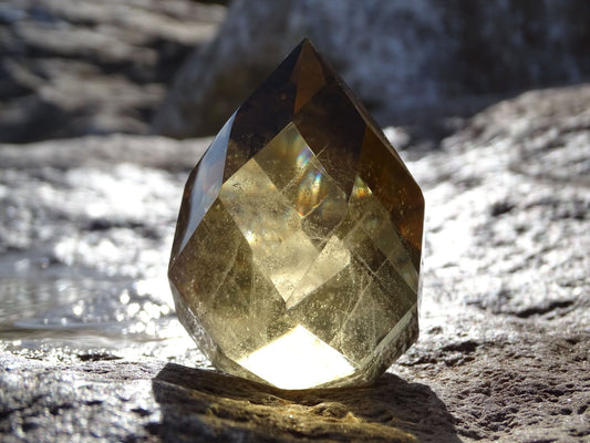Citrine - Cristaux - Colibri Minéraux et Bien-être