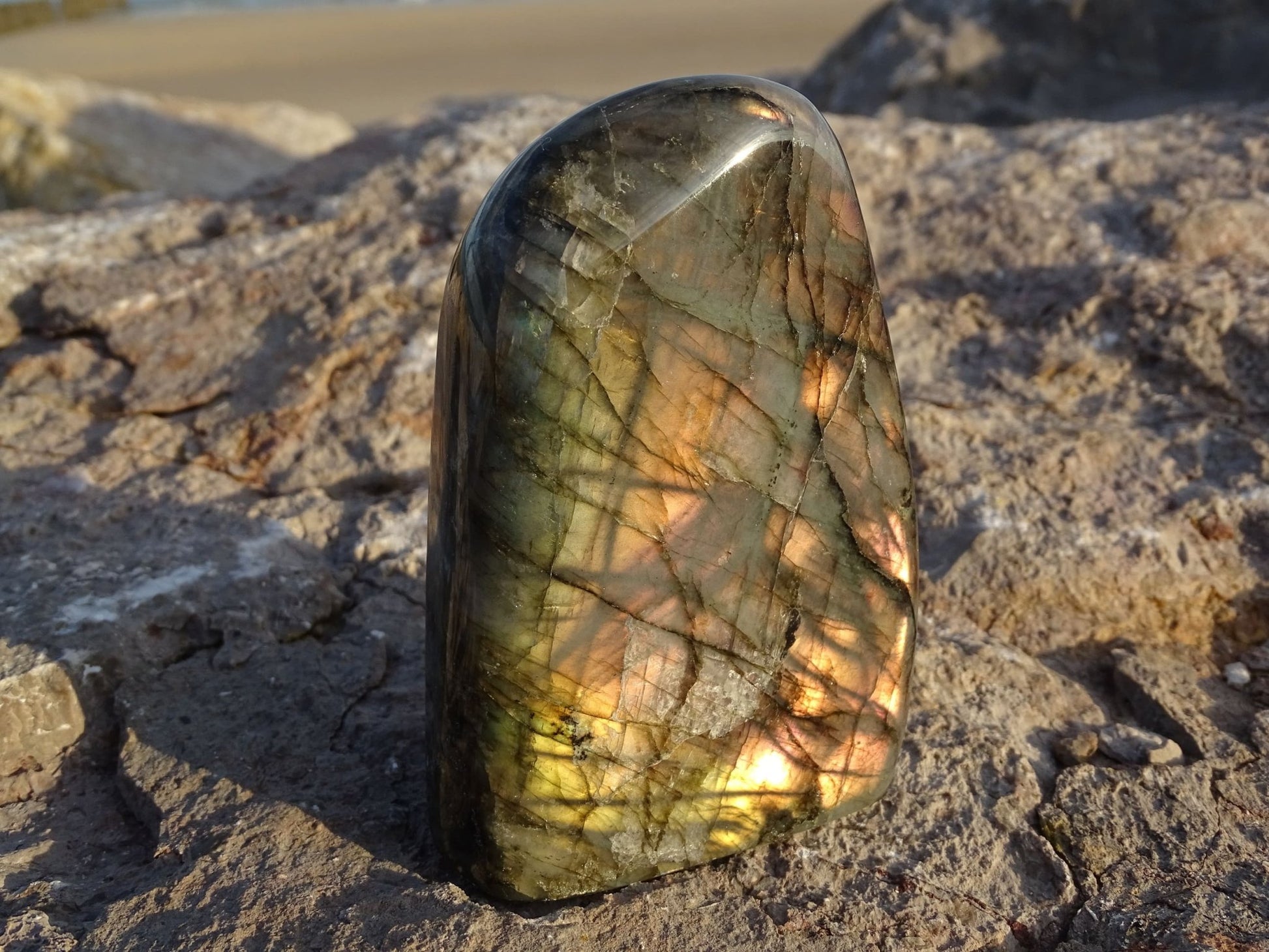 Labradorite Forme Libre - Pierres - Colibri Minéraux et Bien-être