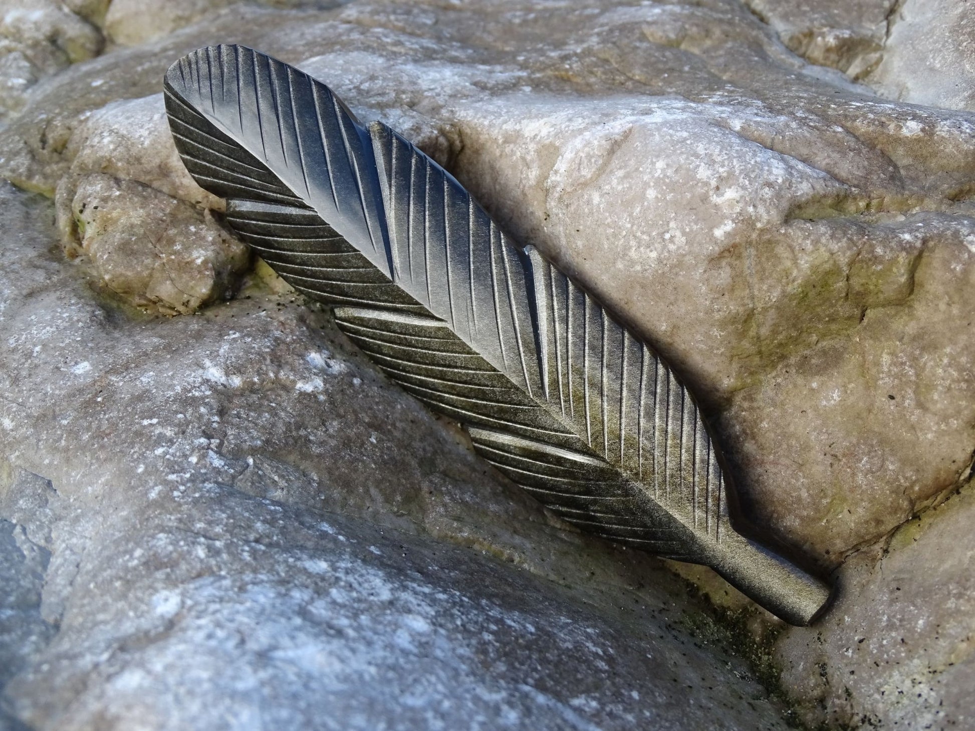 Obsidienne Dorée Plume - Pierres - Colibri Minéraux et Bien-être