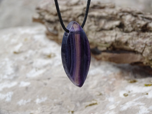 Pendentif Fluorite - Pendentifs - Colibri Minéraux et Bien-être