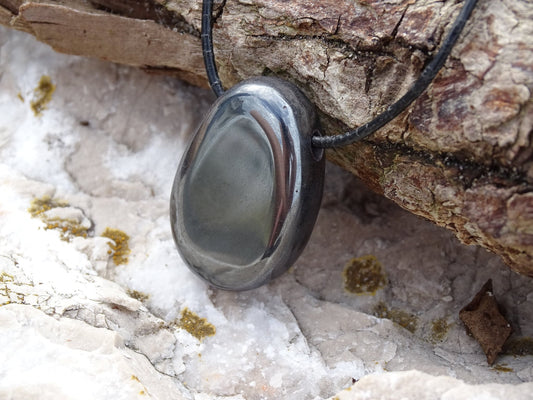 Pendentif Hématite - Pendentifs - Colibri Minéraux et Bien-être