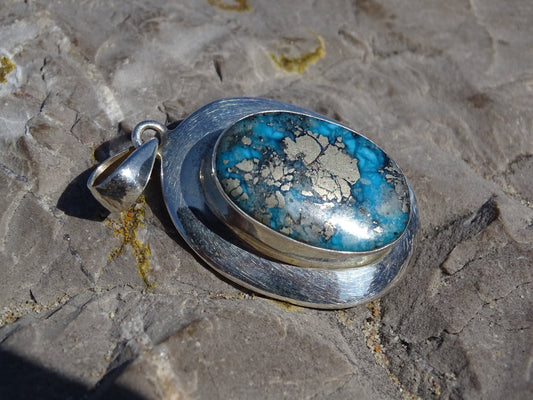 Pendentif Turquoise Arizona - Pendentifs - Colibri Minéraux et Bien-être