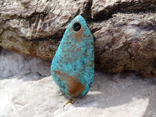 Pendentif Turquoise Arizona - Pendentifs - Colibri Minéraux et Bien-être