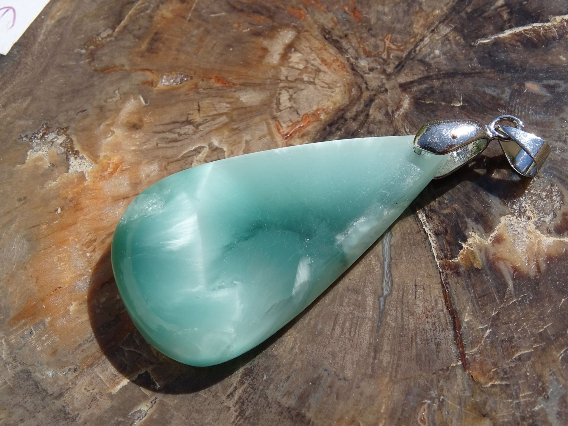 Pendentif Hémimorphite - Pendentifs - Colibri Minéraux et Bien-être