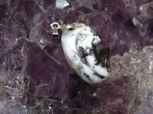 Pendentif Agate Dendritique - Pendentifs - Colibri Minéraux et Bien-être