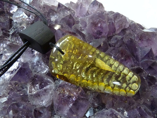 Pendentif Ambre - Pendentifs - Colibri Minéraux et Bien-être