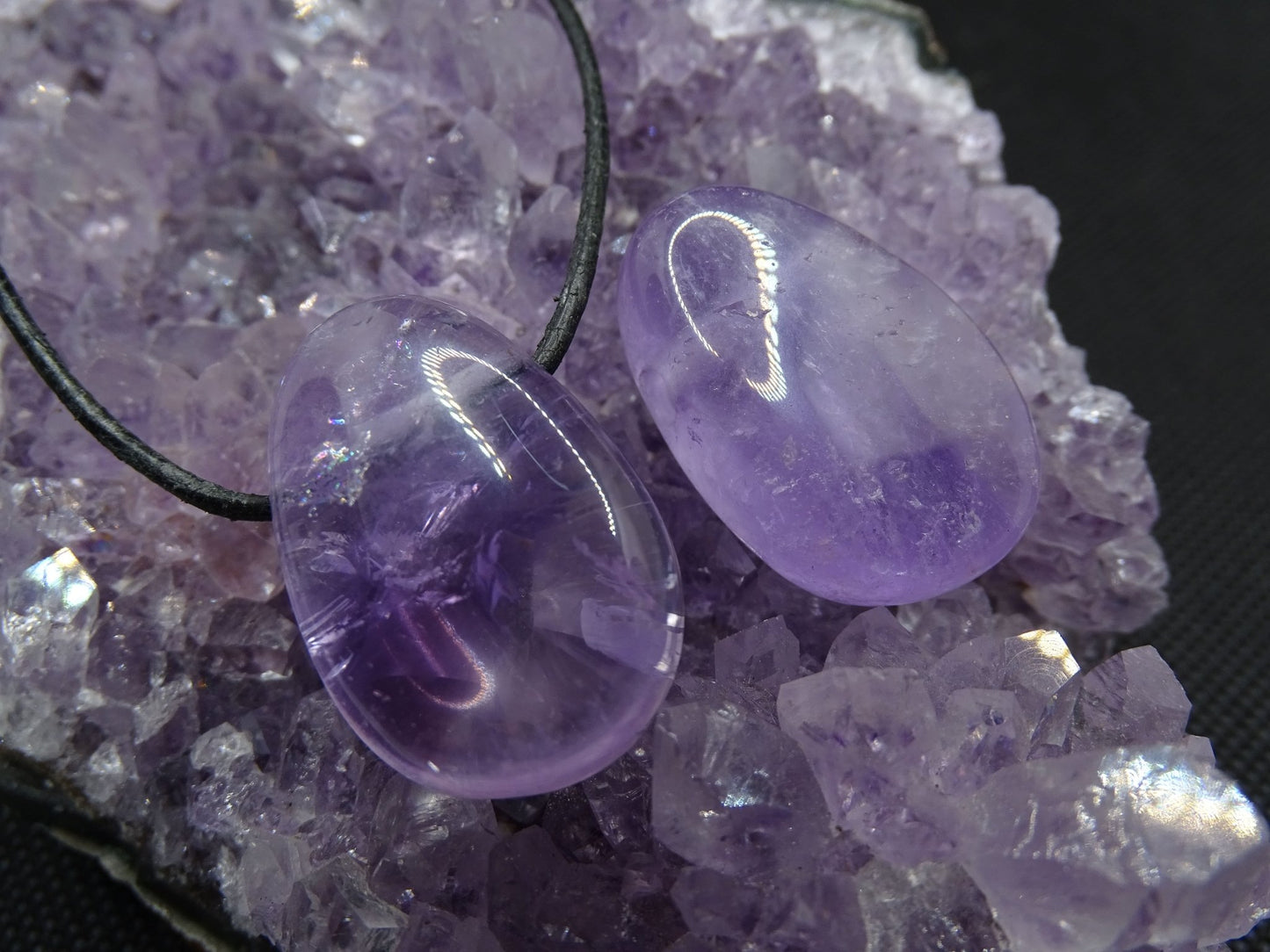 Pendentif Améthyste - Pendentifs - Colibri Minéraux et Bien-être