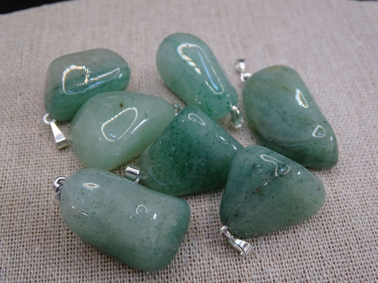 Pendentif Aventurine Verte - Pendentifs - Colibri Minéraux et Bien-être