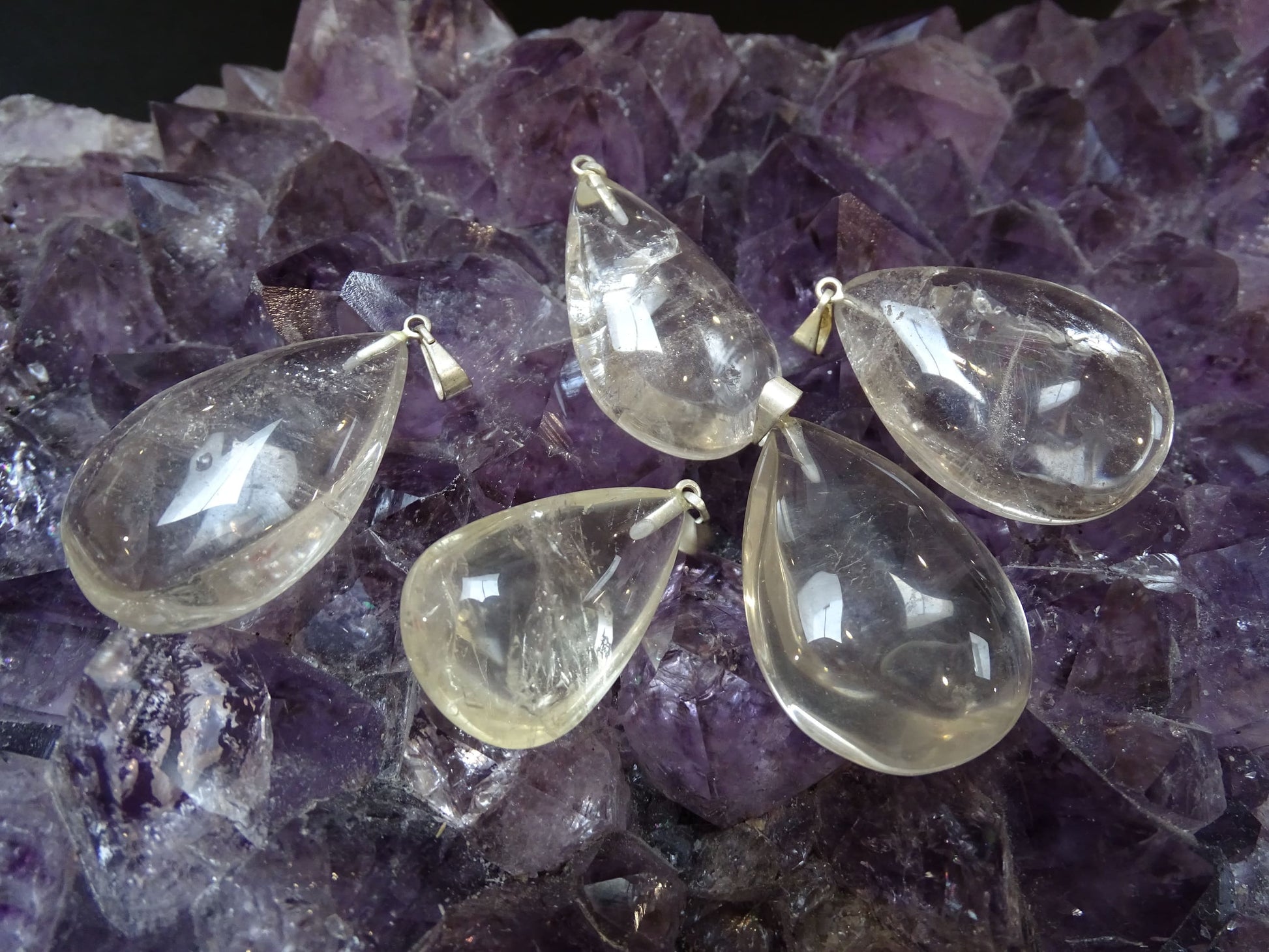 Pendentif Citrine - Pendentifs - Colibri Minéraux et Bien-être