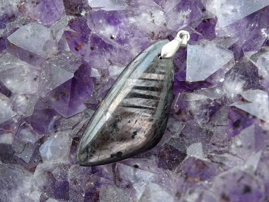 Pendentif Hypersthene - Pendentifs - Colibri Minéraux et Bien-être