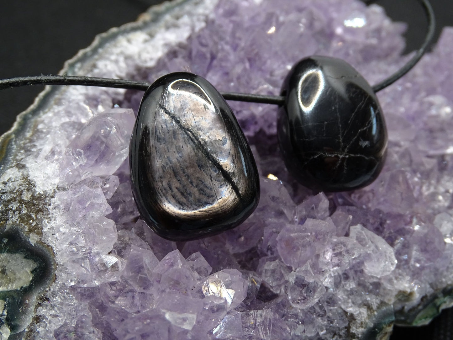 Pendentif Hypersthene - Pendentifs - Colibri Minéraux et Bien-être
