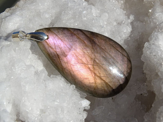 Pendentif Labradorite - Pendentifs - Colibri Minéraux et Bien-être