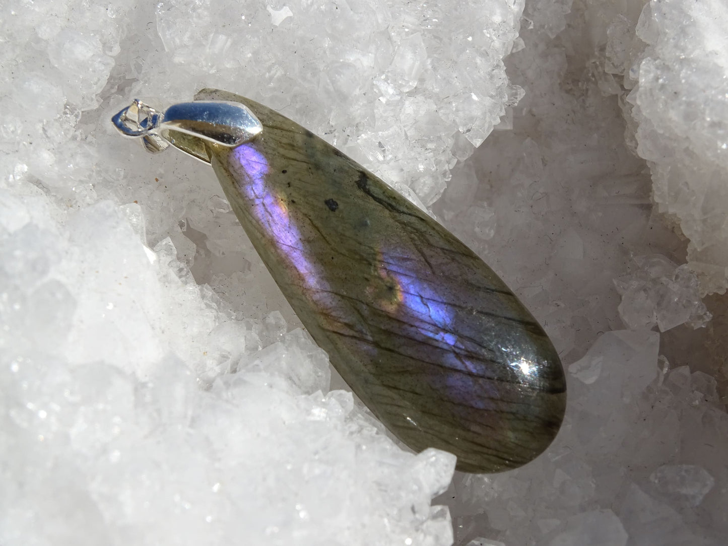 Pendentif Labradorite - Pendentifs - Colibri Minéraux et Bien-être