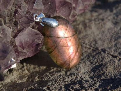 Pendentif Labradorite - Pendentifs - Colibri Minéraux et Bien-être