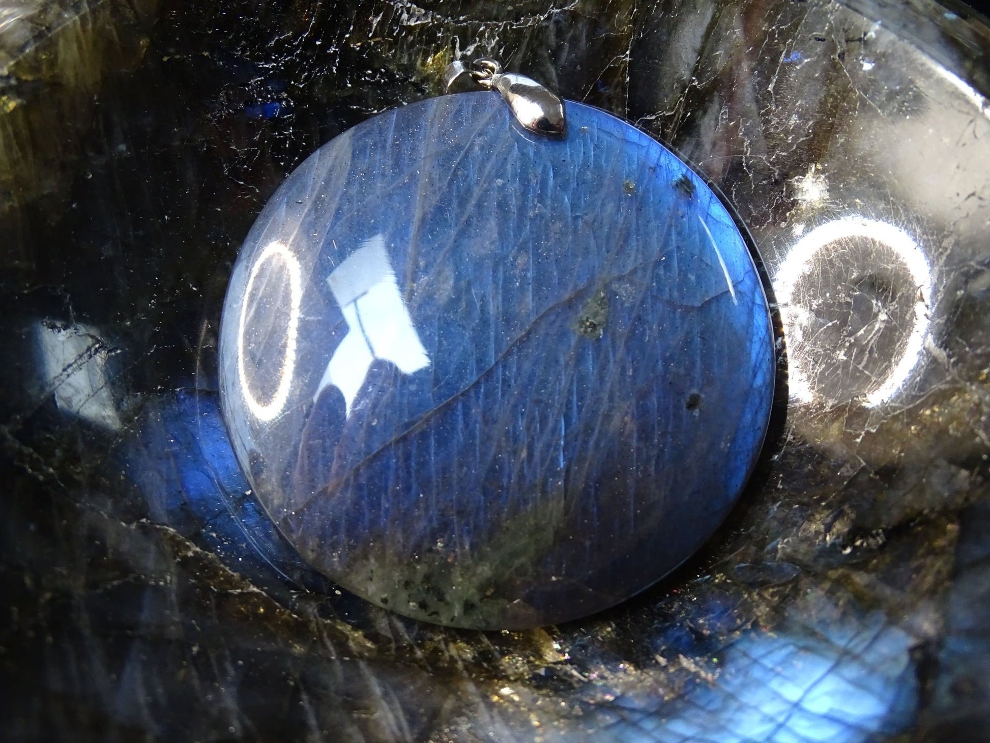Pendentif Labradorite - Pendentifs - Colibri Minéraux et Bien-être