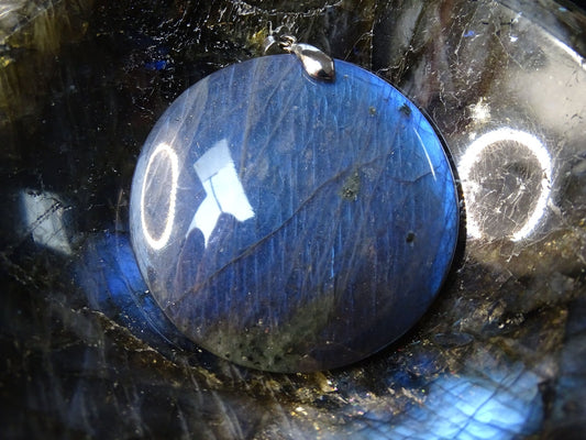 Pendentif Labradorite - Pendentifs - Colibri Minéraux et Bien-être
