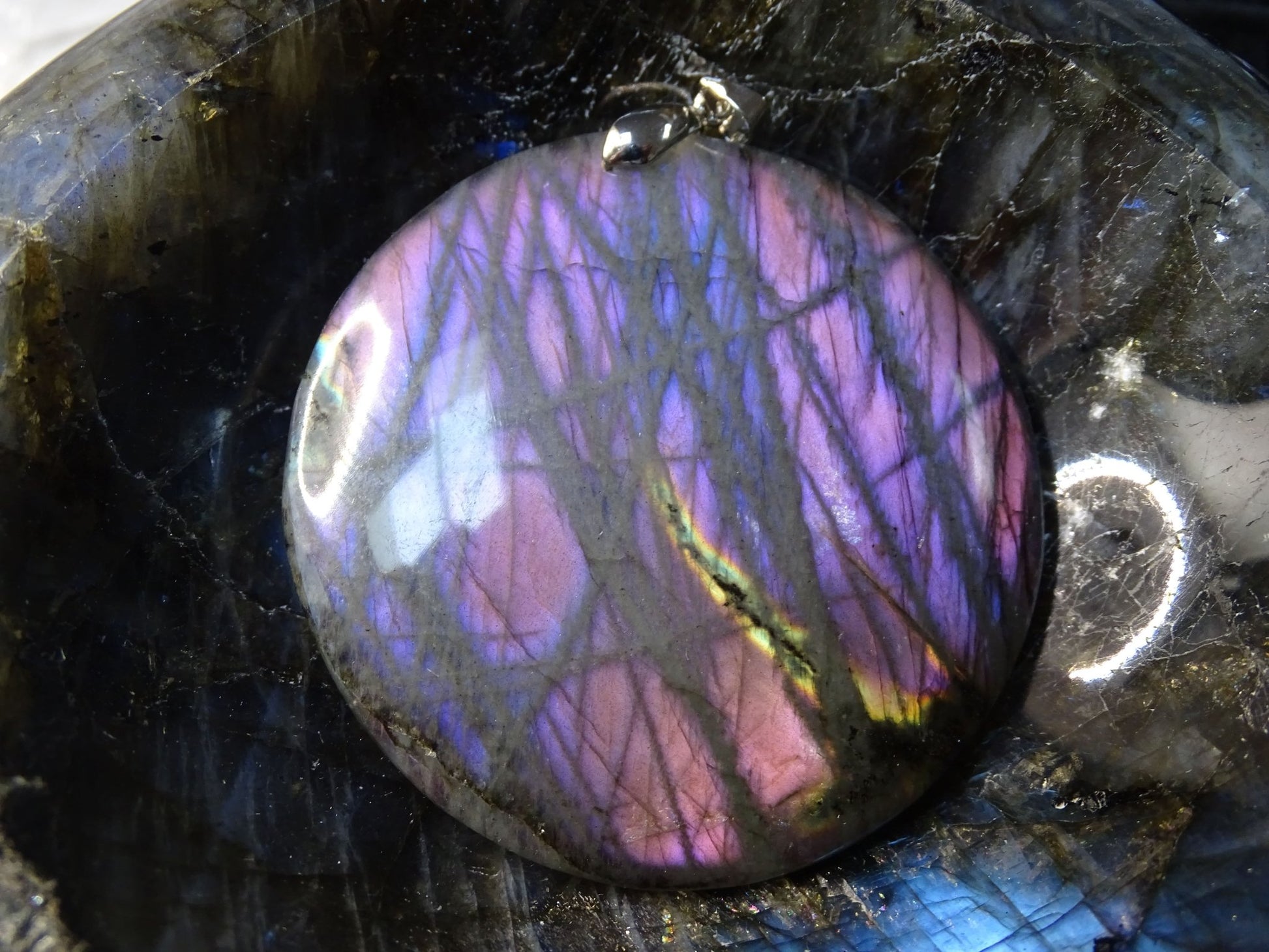 Pendentif Labradorite - Pendentifs - Colibri Minéraux et Bien-être