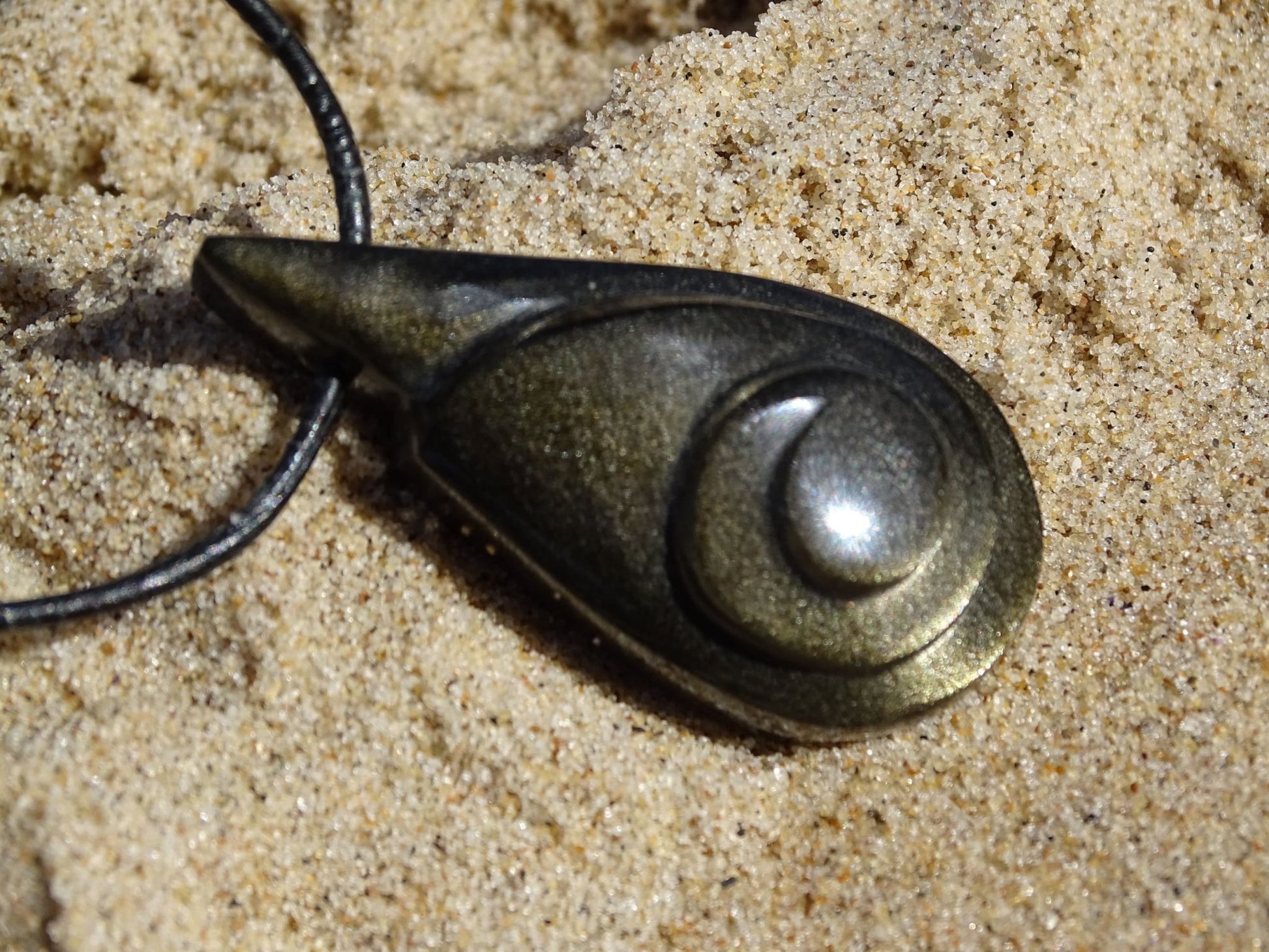 Pendentif Obsidienne Dorée - Pendentifs - Colibri Minéraux et Bien-être
