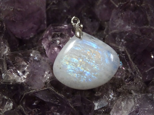 Pendentif Pierre de Lune - Pendentifs - Colibri Minéraux et Bien-être