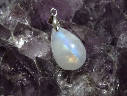 Pendentif Pierre de Lune - Pendentifs - Colibri Minéraux et Bien-être
