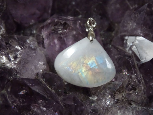 Pendentif Pierre de Lune - Pendentifs - Colibri Minéraux et Bien-être