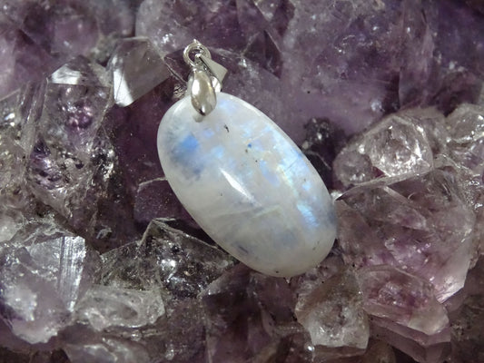 Pendentif Pierre de Lune - Pendentifs - Colibri Minéraux et Bien-être