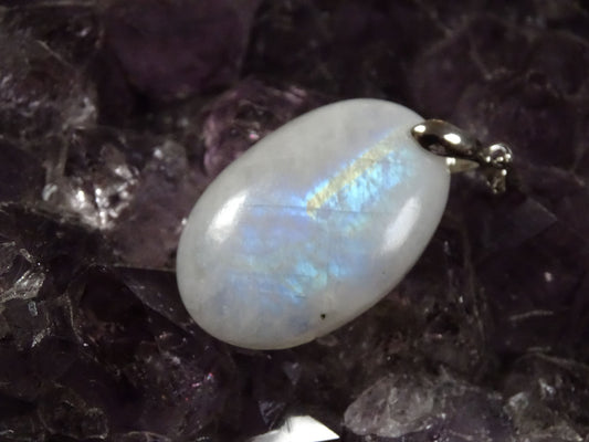 Pendentif Pierre de Lune - Pendentifs - Colibri Minéraux et Bien-être