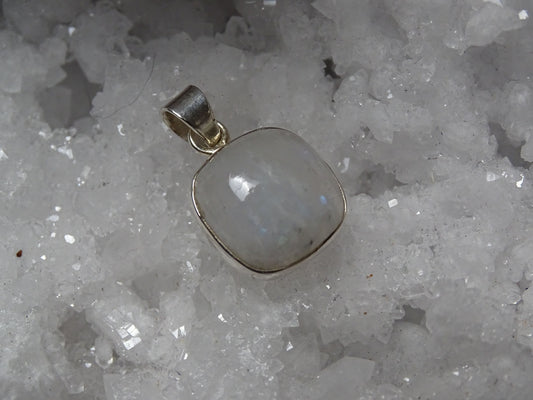 Pendentif Pierre de Lune Argent 925 - Pendentifs - Colibri Minéraux et Bien-être