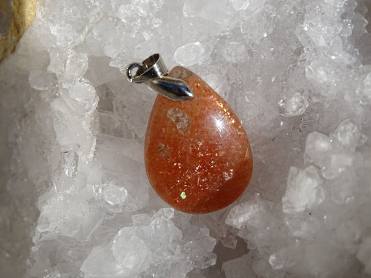 Pendentif Pierre de Soleil - Pendentifs - Colibri Minéraux et Bien-être
