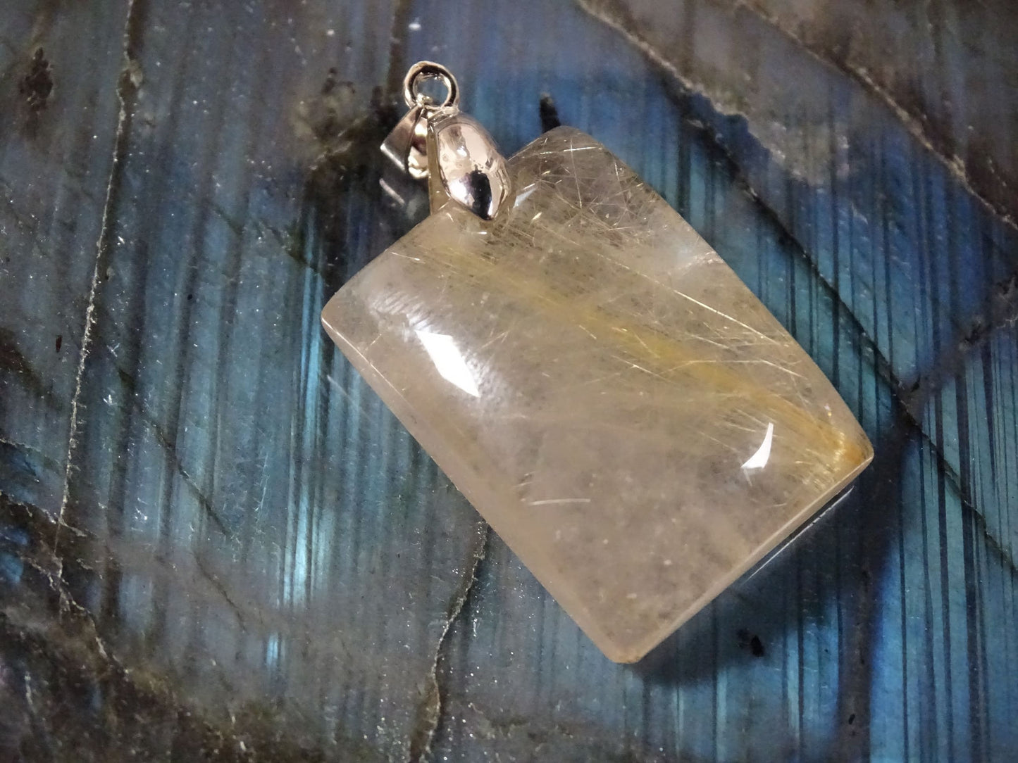 Pendentif Quartz Rutile - Pendentifs - Colibri Minéraux et Bien-être