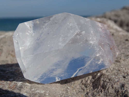 Quartz Arlequin Hématite - Cristaux - Colibri Minéraux et Bien-être